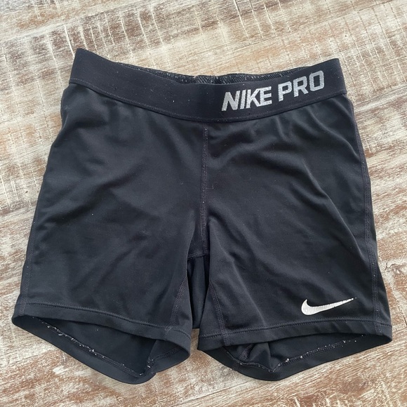 Black Nike Pro Spandex - Picture 1 of 3